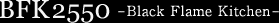 BFK2550 Black Flame Kitchen